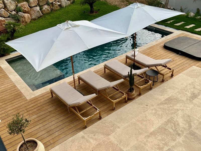 Beautiful wide swimming pool perfect for professional photo shoots located in the south of FRANCE