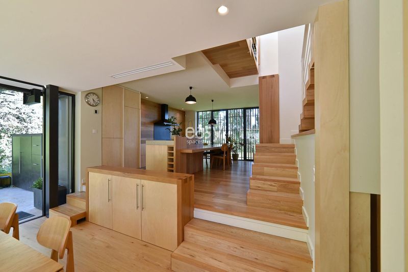 wooden interior house specially designed and constructed for filming purposes in FRANCE