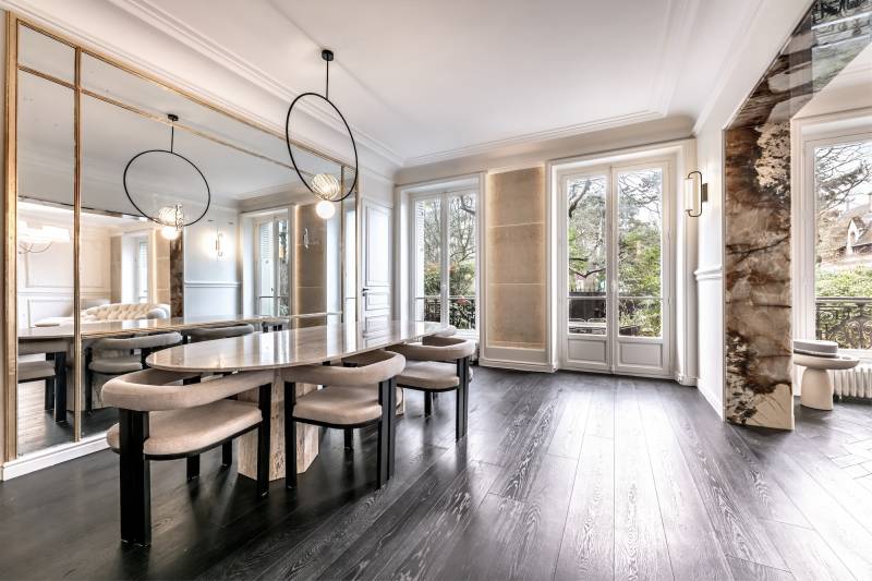 Haussmannian-style apartment in Paris, France, ideal for professional photo shoots and creative projects