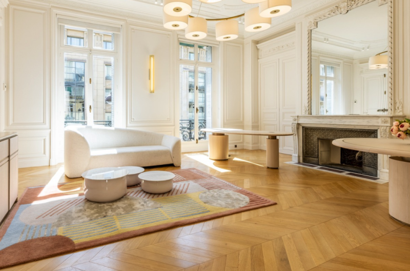 Parisian apartment for rent for product launch in Paris