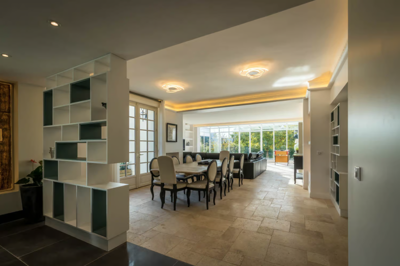 The Hunting Pavilion Well Known for Its Historic Hunting Grounds Located in Paris FRANCE