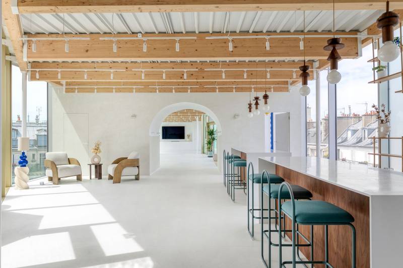 unusual event venue with a terrace located in Paris, FRANCE offering a unique and memorable experience