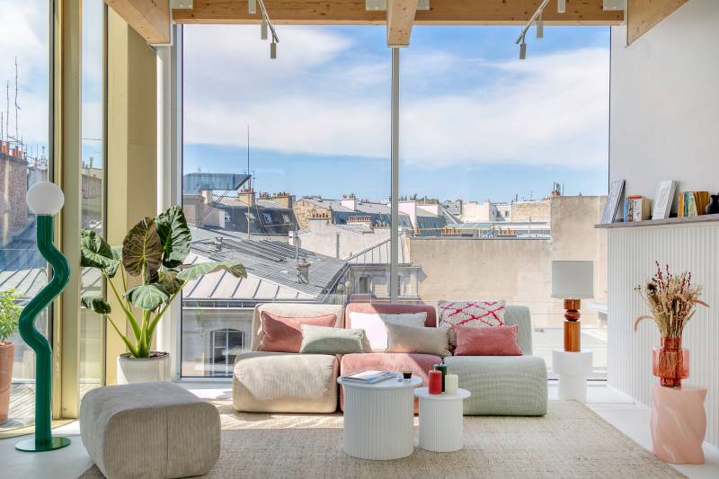 Spacious and modern loft available for event rental in Paris, FRANCE