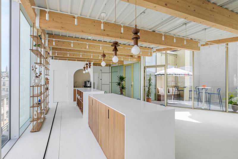 Unique and Unconventional Event Venue with a Charming Terrace Located in Paris, FRANCE