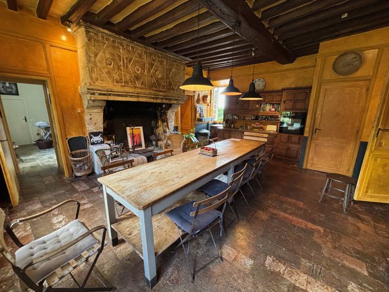 Film set decoration near Paris, France, showcasing authentic cinematic atmosphere