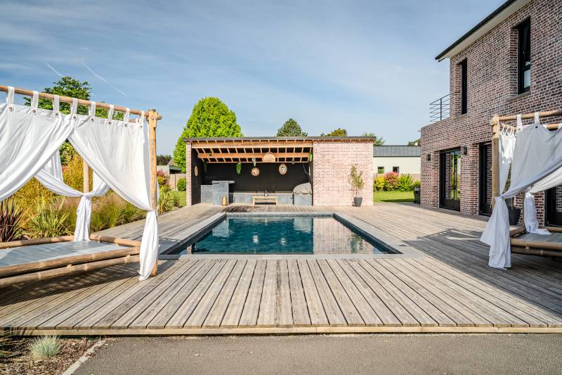 Modern house for rent for events in Normandy