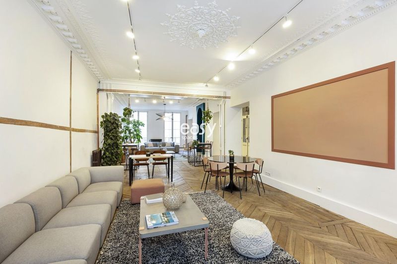 Haussmannian-style apartment ideally suited for filming purposes in Paris, France
