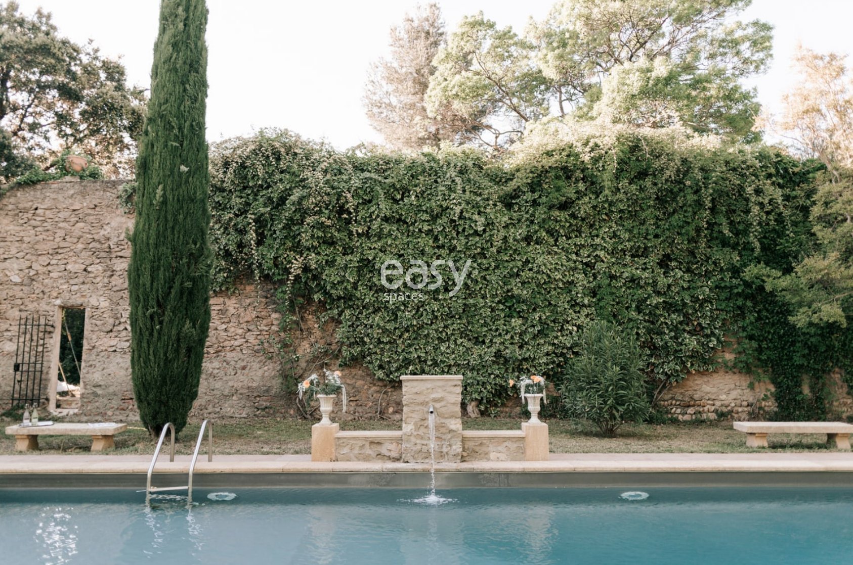 Traditional Provençal bastide house with private swimming pool available for rent for professional photoshoots in the heart of Provence, FRANCE