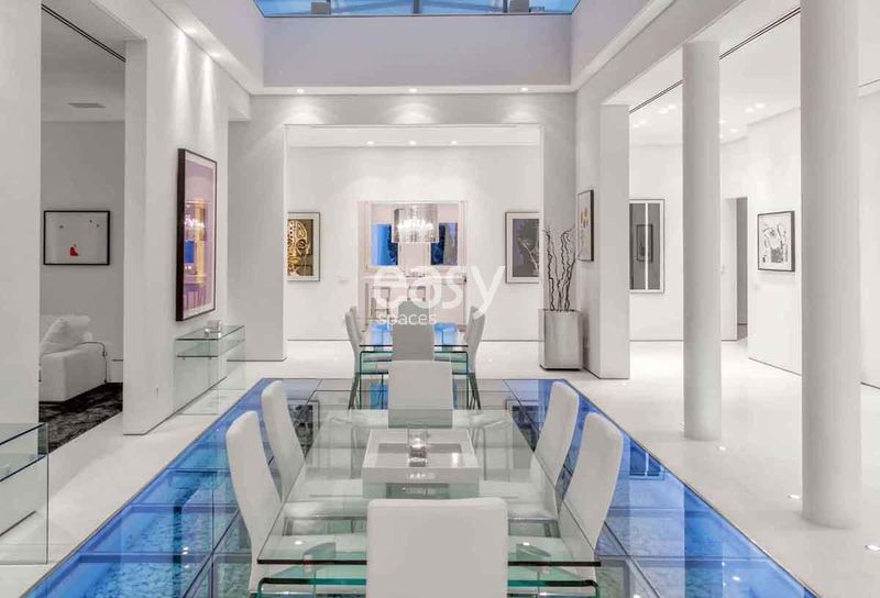 find a contemporary house suitable for a professional photo production shoot in a modern setting