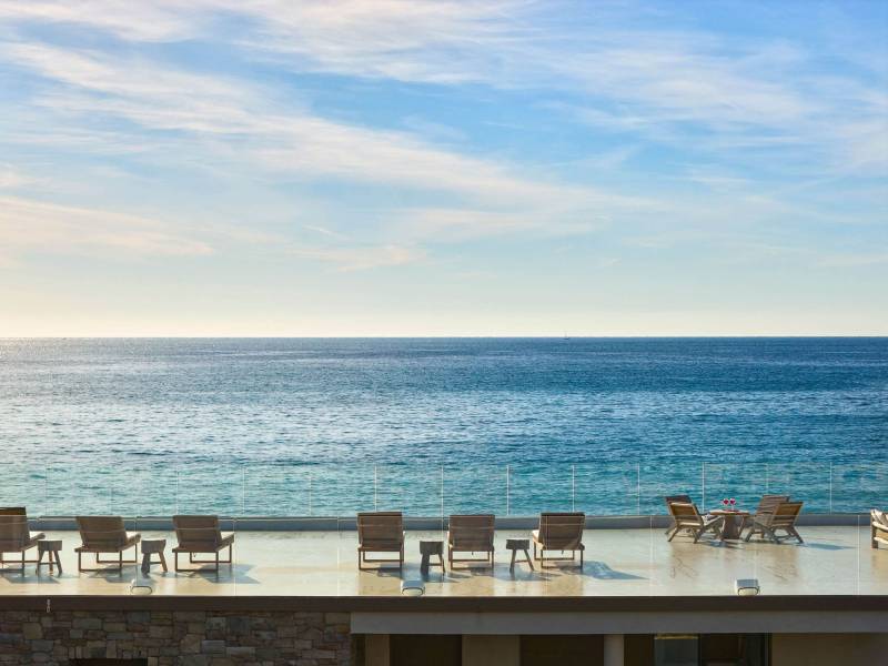 Terrace with sea views for events in the south of france