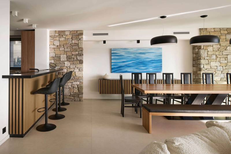 Modern and spacious living room to shoot in Marseille - France