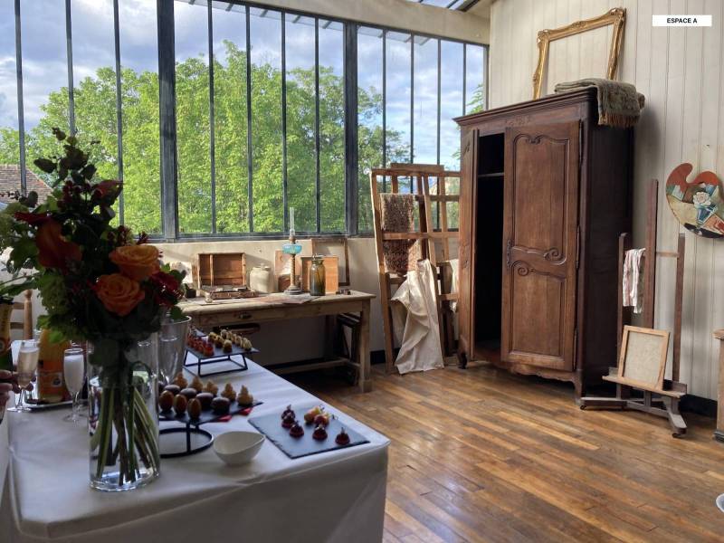 rent an artist's studio for a photo shoot in Paris