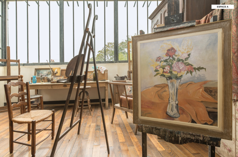 artist studio rental for filming in Paris