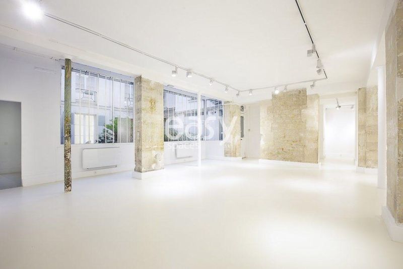 Location of the fashion week showroom in Paris, France with exclusive designer collections