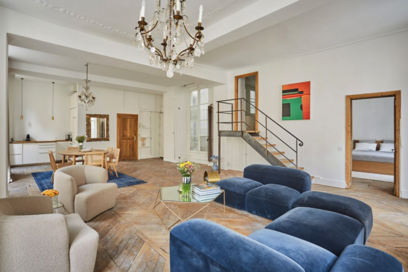Parisian apartment available for rent for professional photo shoots in Paris, FRANCE