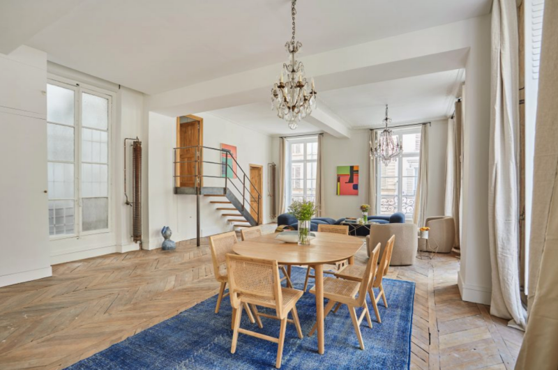 Parisian apartment in FRANCE available for film shooting and production purposes in Paris city