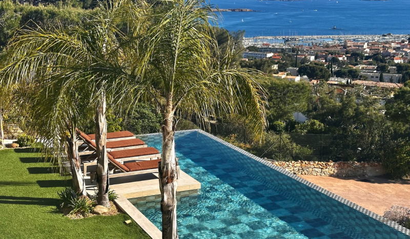 Saint-Tropez sea view shooting location