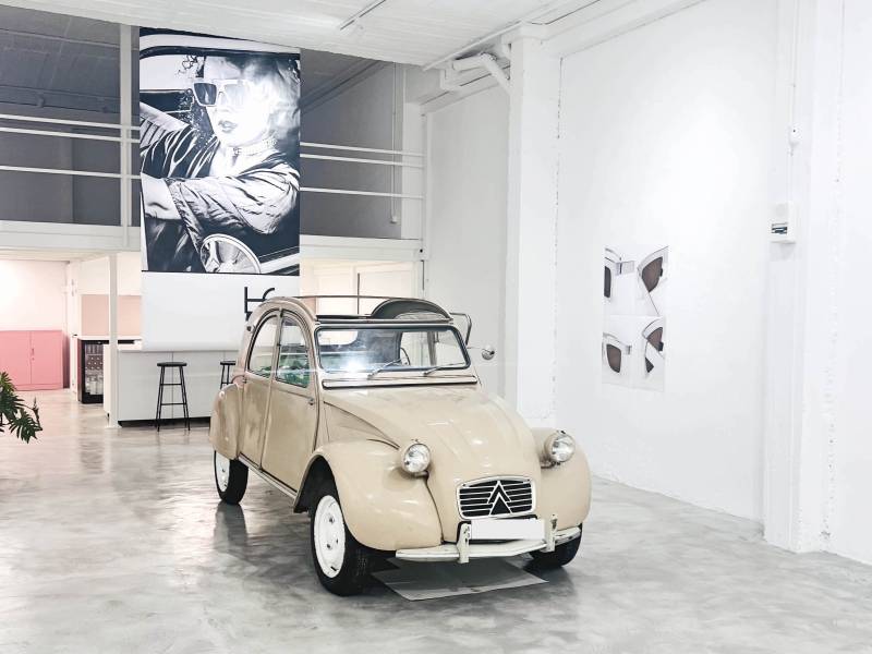 Place for the vehicle launch event in the city of Nice, FRANCE