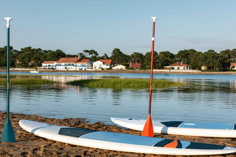 Shooting location with a beautiful view of the lake in Hossegor, FRANCE