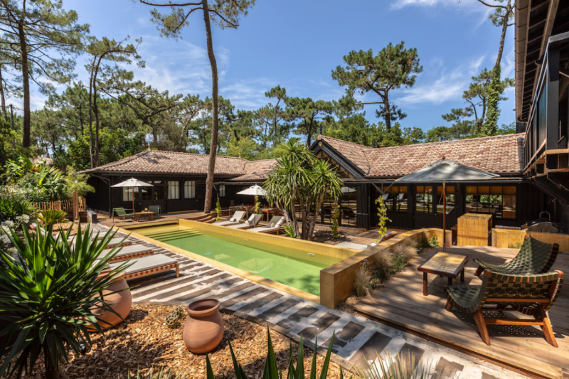 House available for rent for professional photo shoot sessions in Cap-Ferret, FRANCE