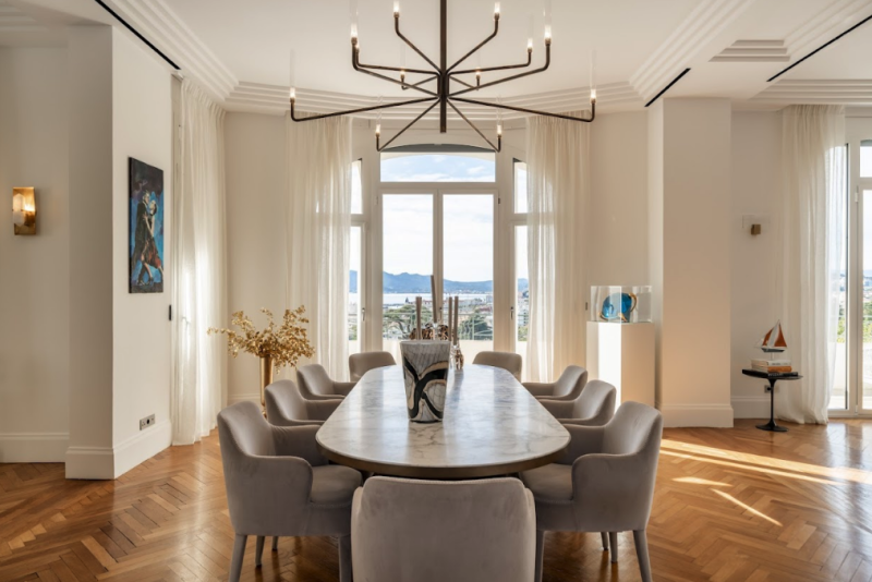 Renting a house for filming in Cannes