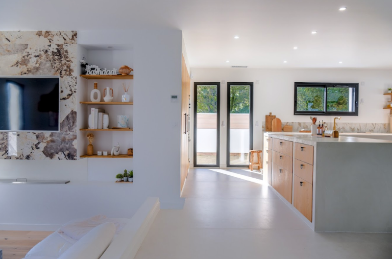 Modern house for rent for photo and film shoots in Arcachon Bay