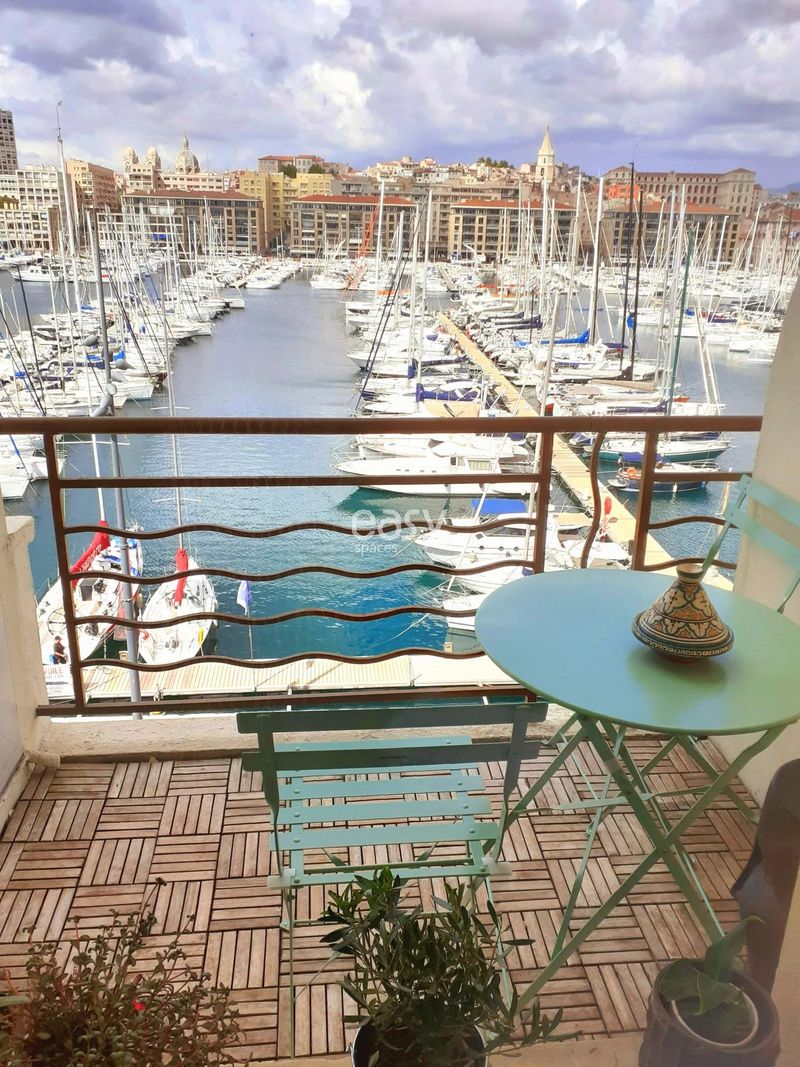 Shooting Location Scene with a Beautiful View Over the Old Port in Marseille