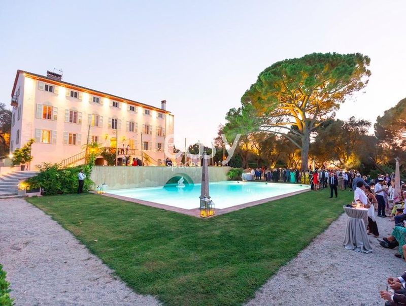 a beautiful and spacious place available for rent featuring a traditional French garden located in the picturesque south of France