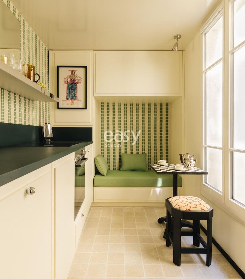 architect-designed apartment ideal for photo shoots and filming in Paris, FRANCE