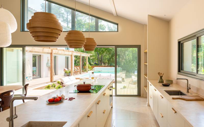 Modern villa perfectly designed for professional photo shooting sessions in Biarritz FRANCE