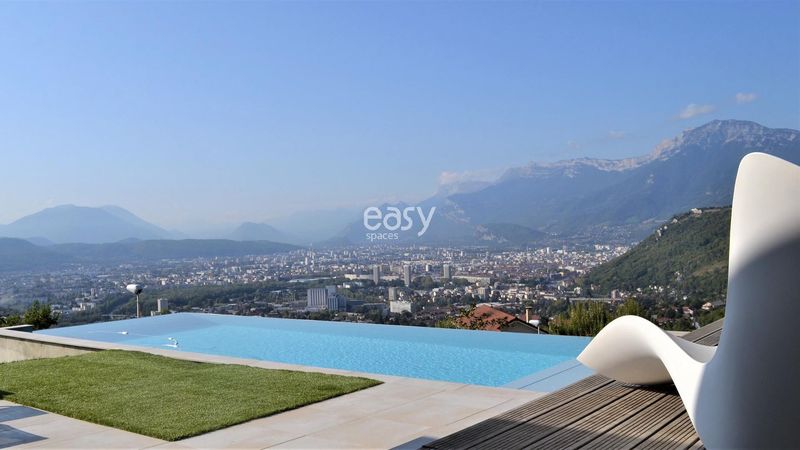 villa with swimming pool and unobstructed panoramic view ideal for professional photo production in FRANCE