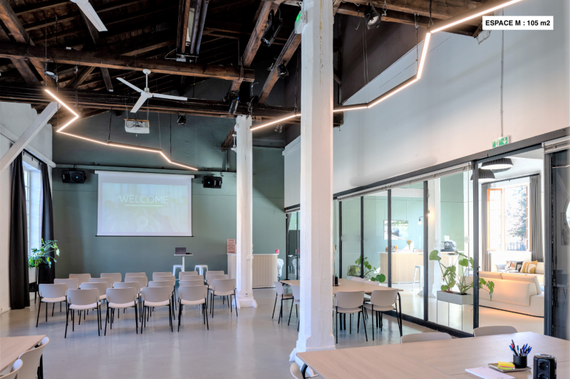 Industrial space rental in Lyon, FRANCE, ideal for professional filming and cinematic productions