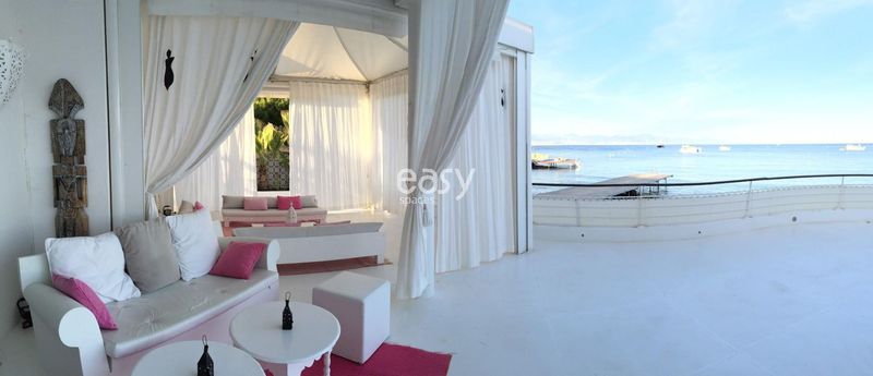 decorative location setting for photo shooting session in Cannes
