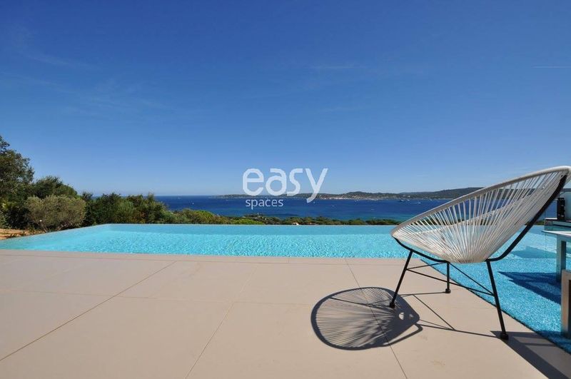 villa available for rent with a magnificent sea view perfect for photo shoots in saint tropez
