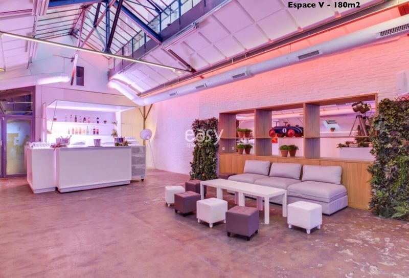 industrial loft space specially designed for hosting events in Paris, FRANCE