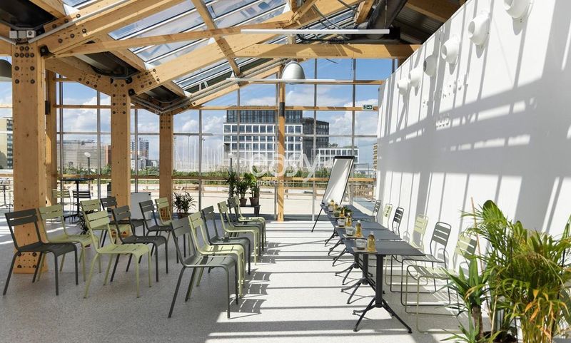 Rooftop Perfectly Designed for Hosting Unforgettable Events in Paris, France