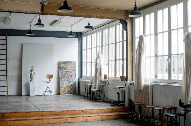 Artist Studio Rental in Paris France for filming