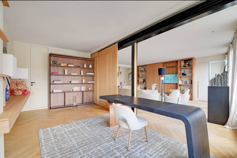 Modern Apartment Rental Perfectly Suited for Cocktail Parties in Paris, France
