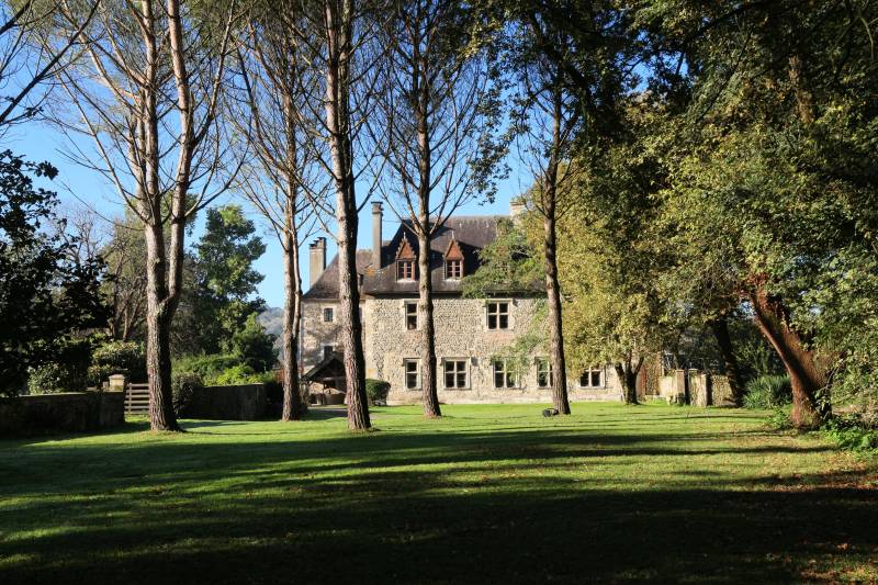 Shooting location resembling a traditional countryside house in FRANCE