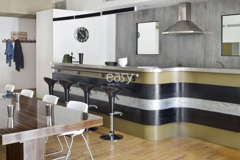 product launch decorative setup for an event taking place in Marseille