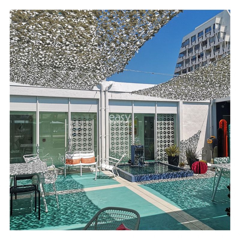 photo shoot location with an authentic 1980s vintage atmosphere and ambiance in FRANCE