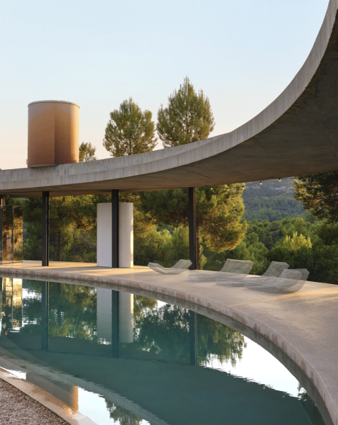architect-designed house for rent for filming in Spain