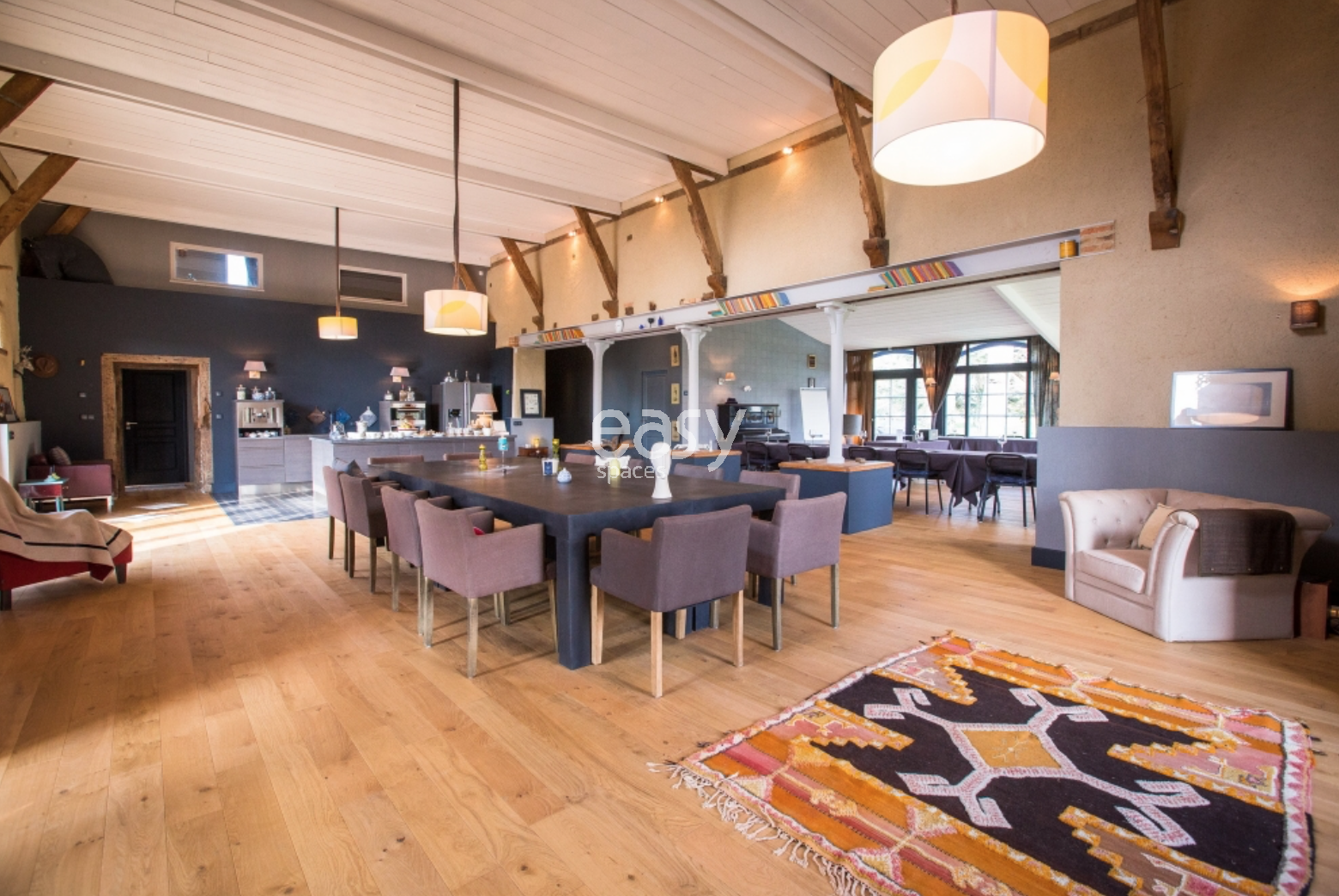 rental of event venue location spaces for occasions in the city of Rennes