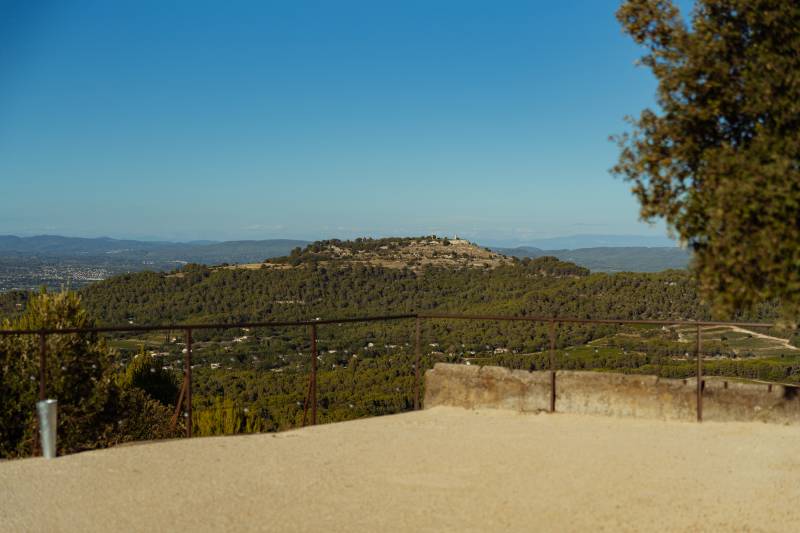 Natural scenic setting for filming in the picturesque Provence region of France