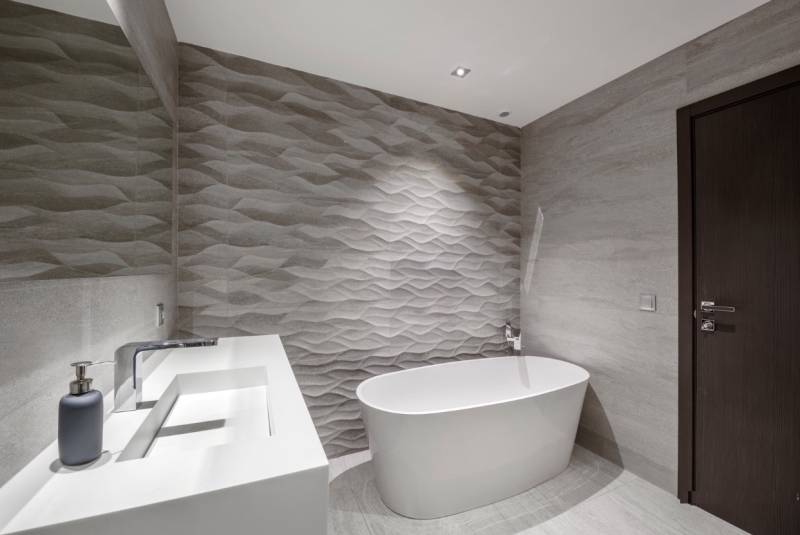 beautiful bathroom perfectly suited for filming purposes in Lyon, FRANCE