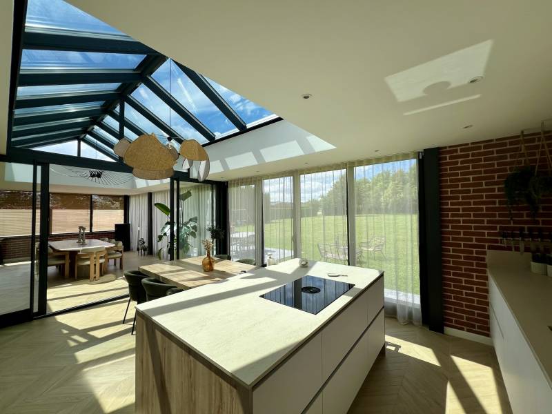 Modern house ideally designed for professional photoshoots located near Lille, FRANCE