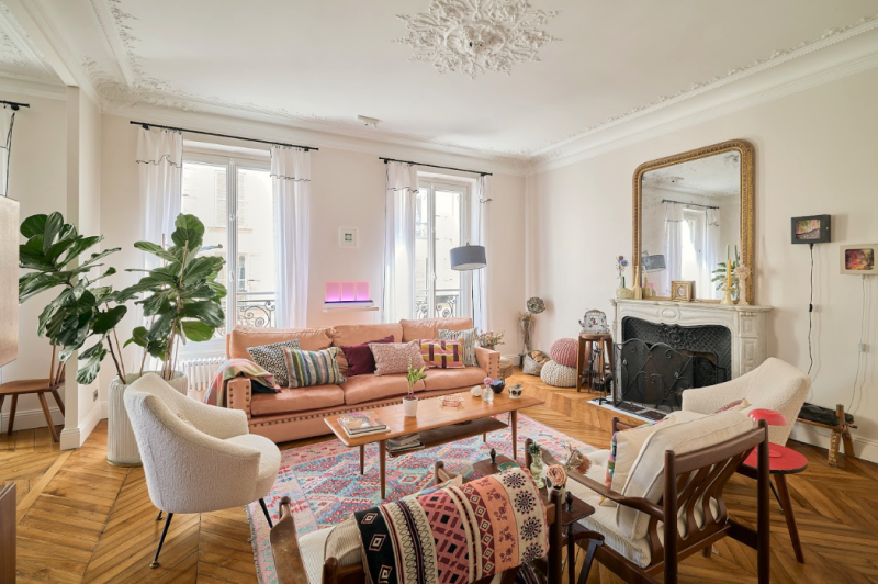 Paris apartment rental for filming in Paris