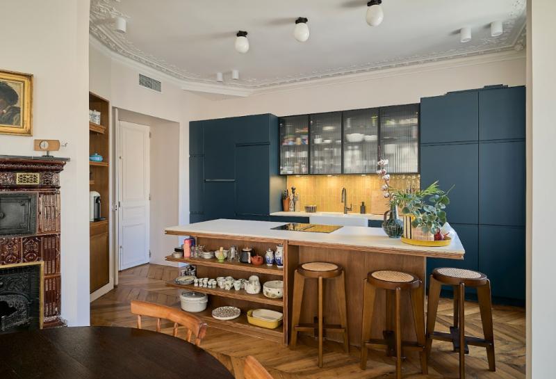 Parisian apartment for press launch in Paris