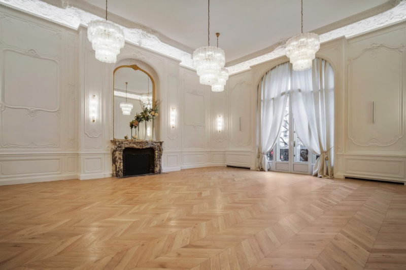 filming location in the center of Paris