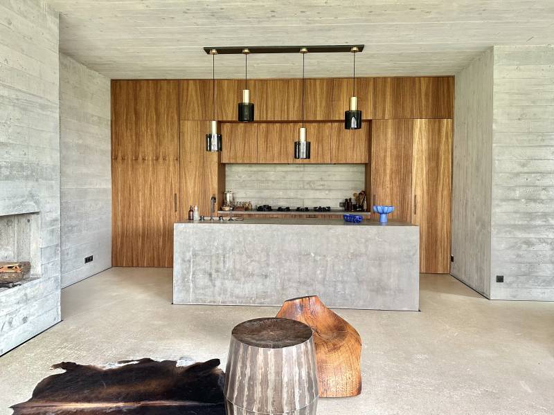 beautiful kitchen perfectly designed for an elegant photoshoot in Paris FRANCE